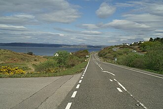 A830 road
